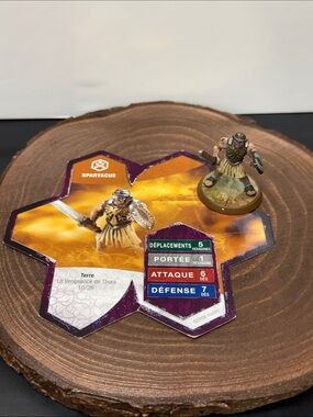 Spartacus – Heroscape Gladiator with Card Thora's Vengeance Original Hasbro